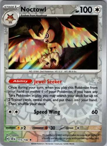 Noctowl Reverse Holografico - Stellar Crown