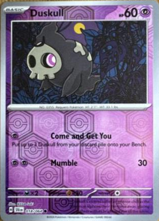 Duskull Reverse Holografico - Shrouded Fable