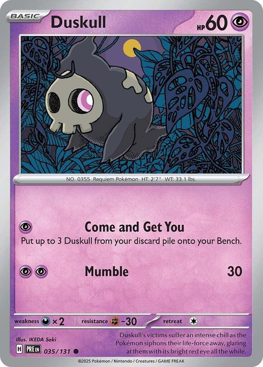 Duskull - Prismatic Evolutions