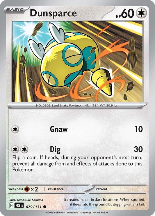 Dunsparce - Prismatic Evolutions
