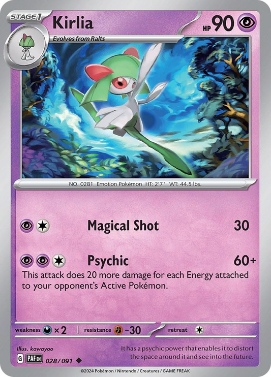 Kirlia - Paldean Fates