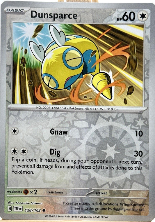 Dunsparce Reverse Holografico - Temporal Forces
