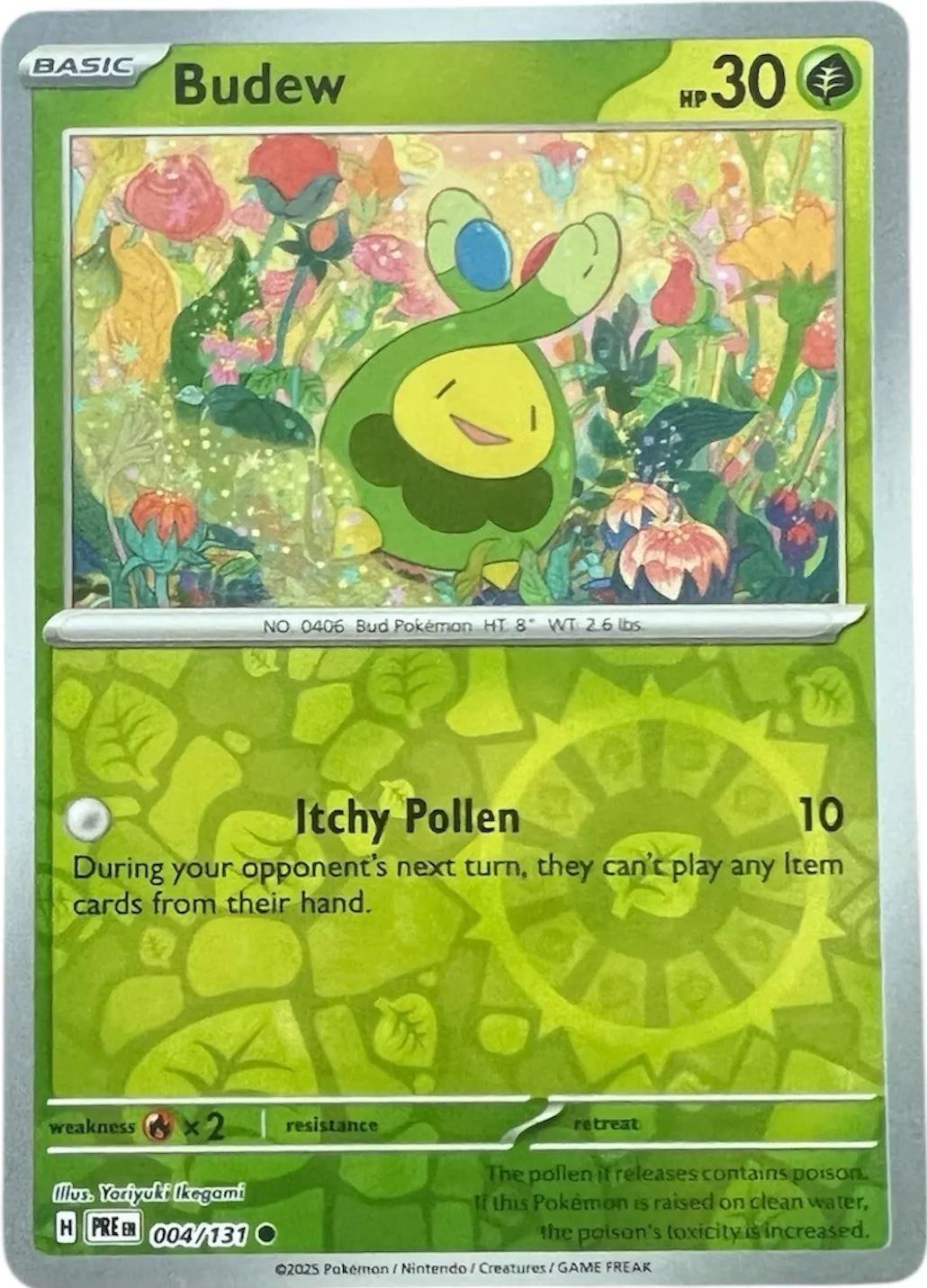Budew Reverse Holografico - Prismatic Evolutions