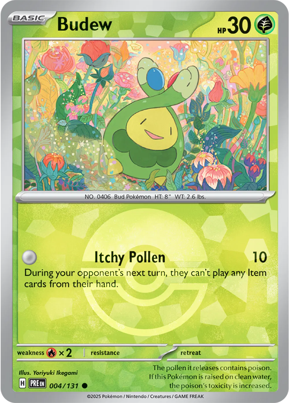 Budew Poke Ball - Prismatic Evolutions