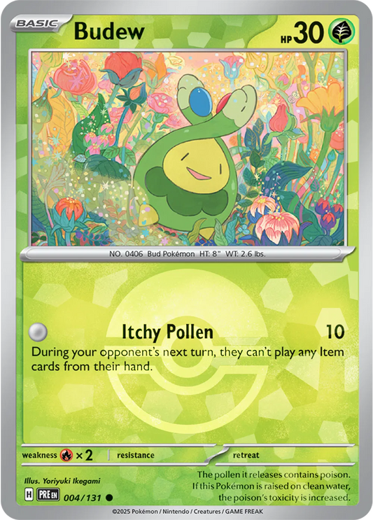 Budew Poke Ball - Prismatic Evolutions