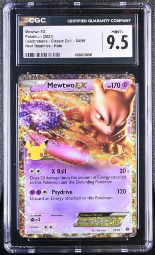 Mewtwo EX Celebrations Classic Collection - CGC 9.5