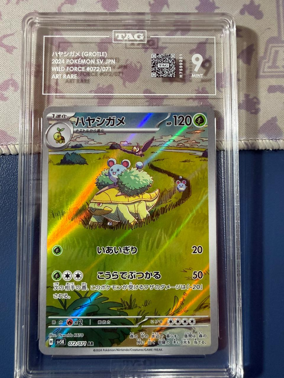 Grotle Art Rare Wild Force - TAG 9