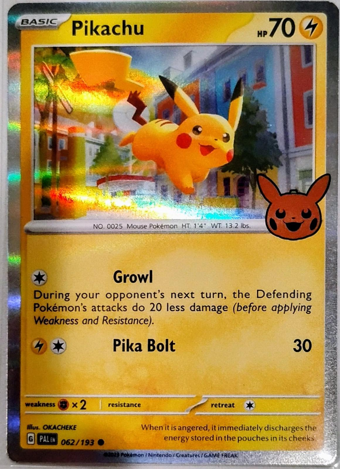 Pikachu Holografico - Trick or Trade 2023