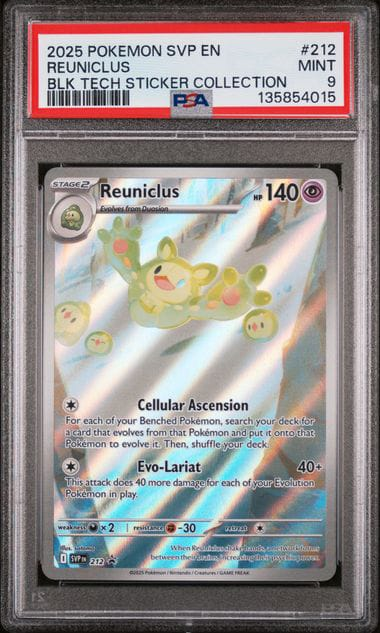 Reuniclus Illustration Scarlet & Violet Promo - PSA 9