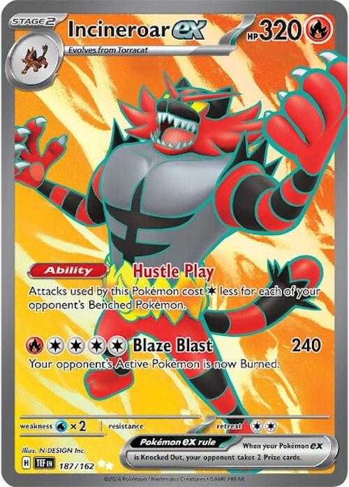 Incineroar EX Full Art - Temporal Forces