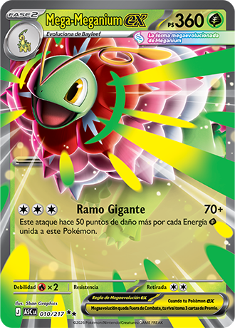Mega Meganium EX - Ascenso Heroico