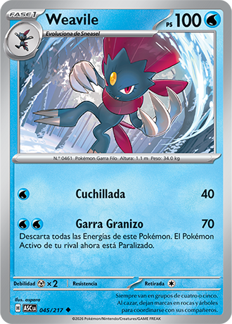 Weavile - Ascenso Heroico