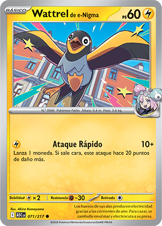 Wattrel de e-Nigma - Ascenso Heroico