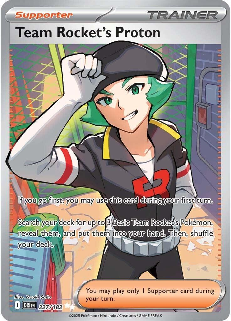 Team Rocket's Proton Full Art - Destined Rivals