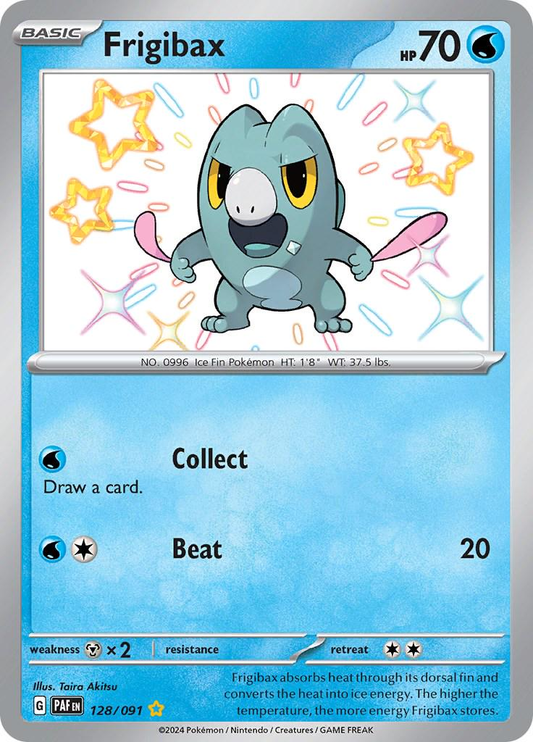 Frigibax Shiny - Paldean Fates