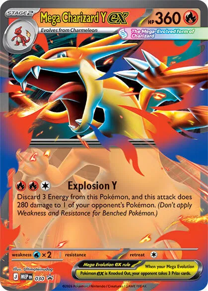 Mega Charizard Y EX - Mega Evolution Promo