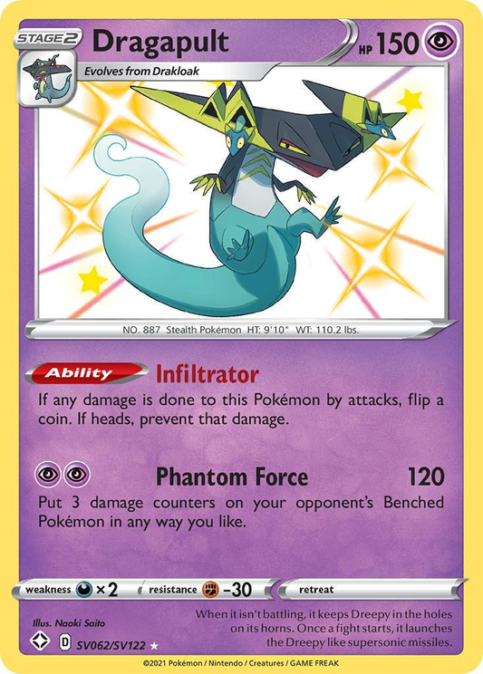 Dragapult Shiny - Shining Fates