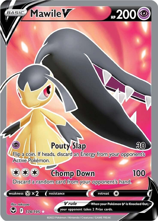 Mawile V Full Art - Silver Tempest