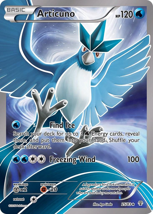 Articuno Full Art - Generations