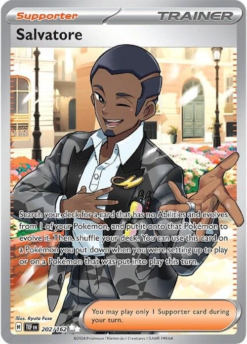Salvatore Full Art - Temporal Forces