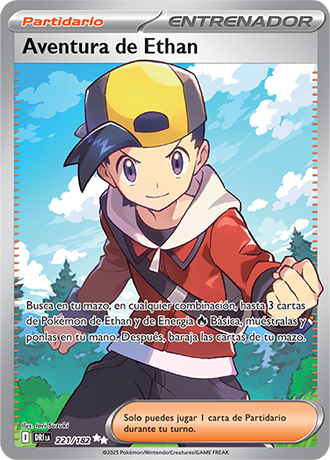 Aventura de Ethan Full Art - Rivales Predestinados