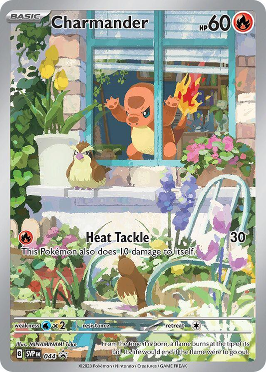 Charmander Illustration (LP) - Scarlet & Violet Promo
