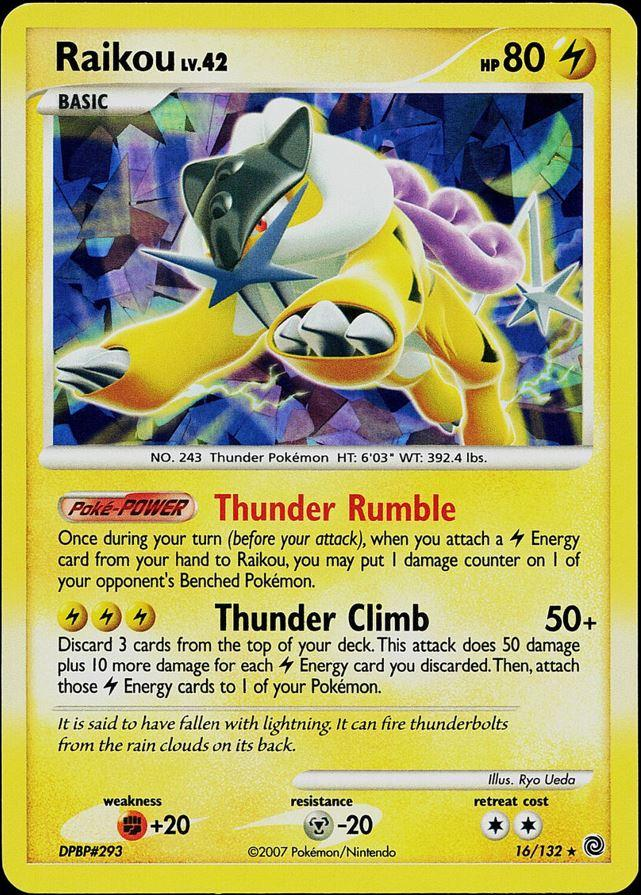 Raikou Cracked Ice Holografico - Secret Wonders