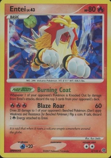 Entei Cracked Ice Holografico - Secret Wonders