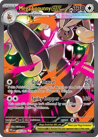 Mega Lopunny EX Special Illustration - Phantasmal Flames