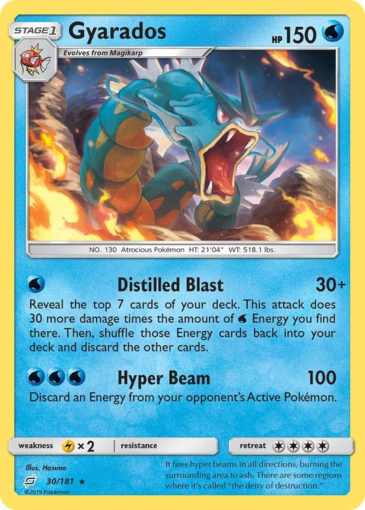 Gyarados Holografico - Team Up