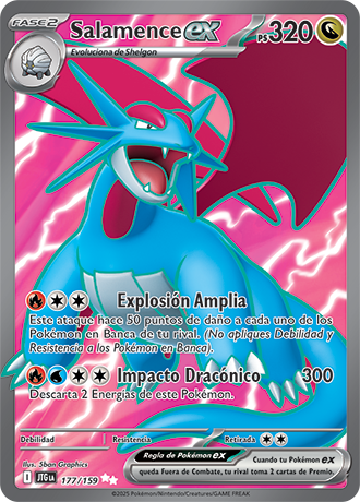 Salamence EX Full Art - Aventuras Compartidas
