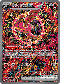 Oricorio EX Illustration Español - Mega Charizard UPC Promo