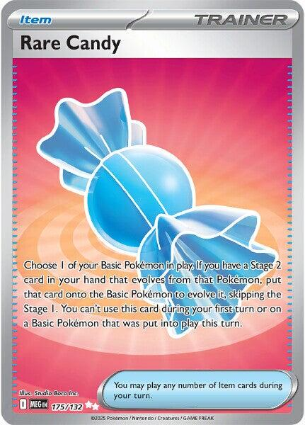 Rare Candy Full Art - Mega Evolution