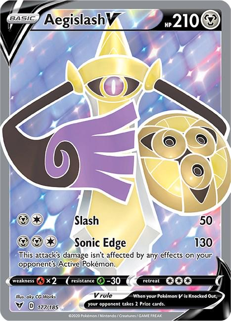 Aegislash V Full Art - Vivid Voltage