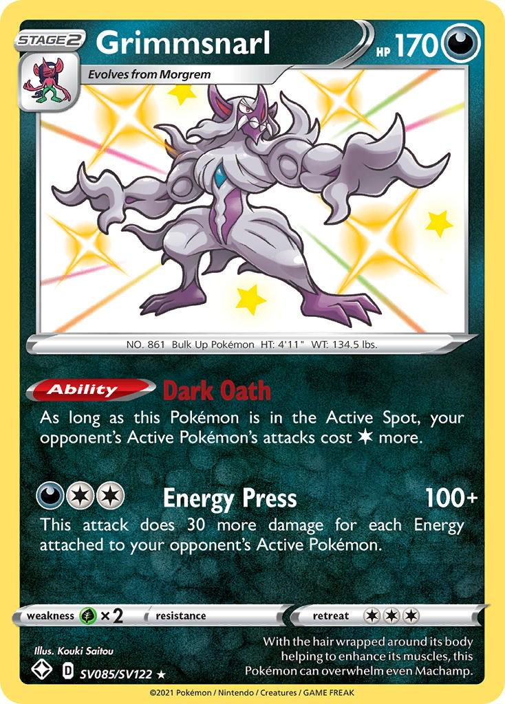 Grimmsnarl Shiny - Shining Fates