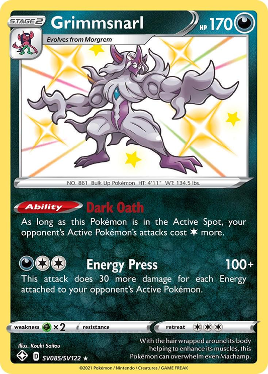 Grimmsnarl Shiny - Shining Fates