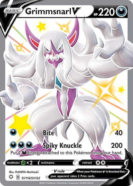 Grimmsnarl V Full Art Shiny - Shining Fates