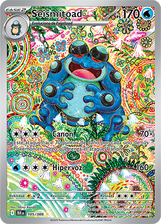 Seismitoad Illustration - Fulgor Negro