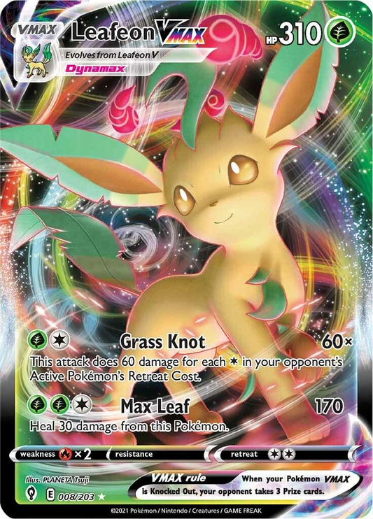 Leafeon VMAX - Evolving Skies