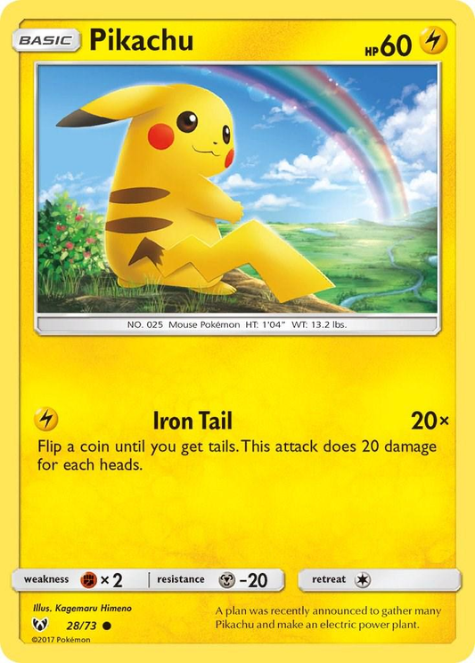 Pikachu - Shining Legends