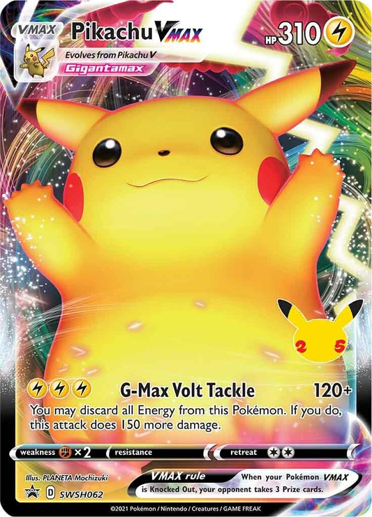 Pikachu VMAX - Sword & Shield Celebrations Promo