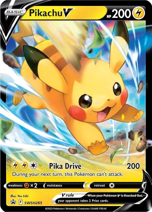 Pikachu V 285 - Sword & Shield Promo
