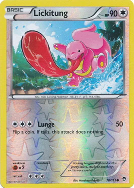 Lickitung Reverse Holografico (LP) - Furious Fist