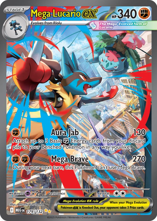 Mega Lucario EX Special Illustration - Mega Evolution