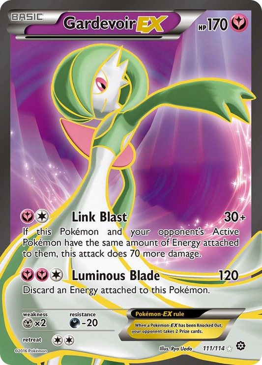 Gardevoir EX Full Art (LP) - Steam Siege