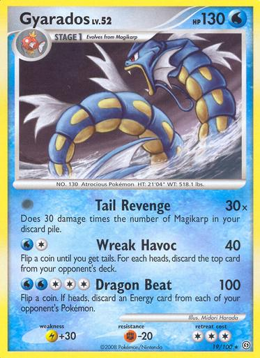 Gyarados Cosmos Holografico (LP) - Stormfront