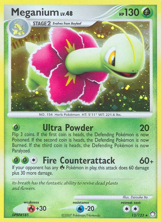 Meganium Holografico - Mysterious Treasures