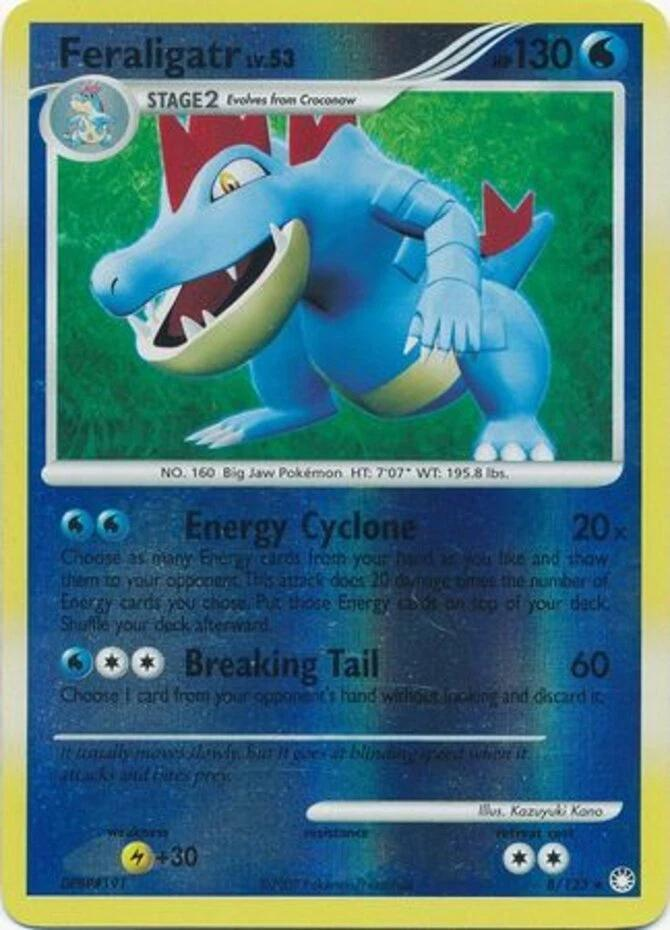 Feraligatr Reverse Holografico (LP) - Mysterious Treasures
