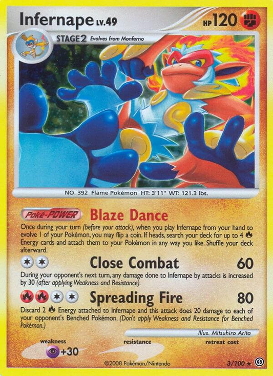 Infernape Holografico - Stormfront