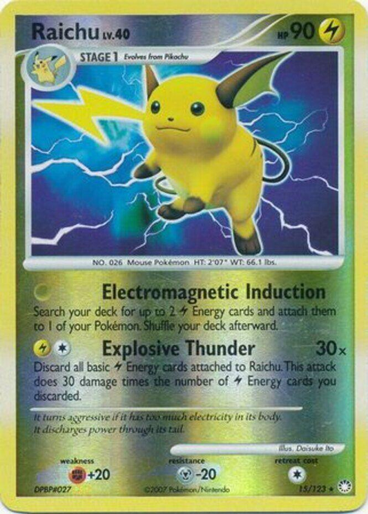 Raichu Reverse Holografico (LP) - Mysterious Treasures